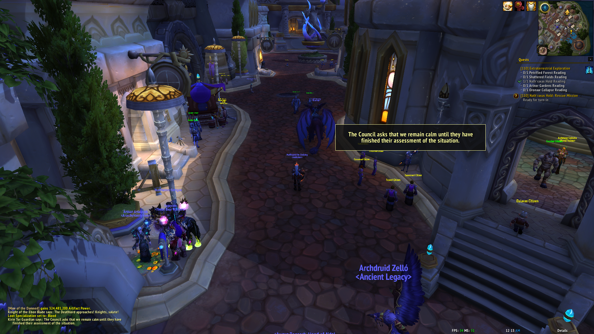 Blood Dk Ui Screenshots ElvUI World Of Warcraft